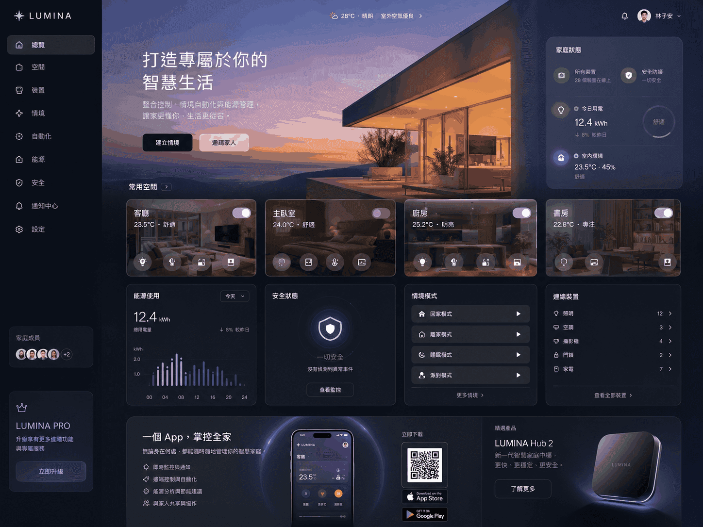 一頁式網站製作網站預覽
